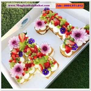 Bánh Sinh Nhật Chữ Cái & Số - RP80
